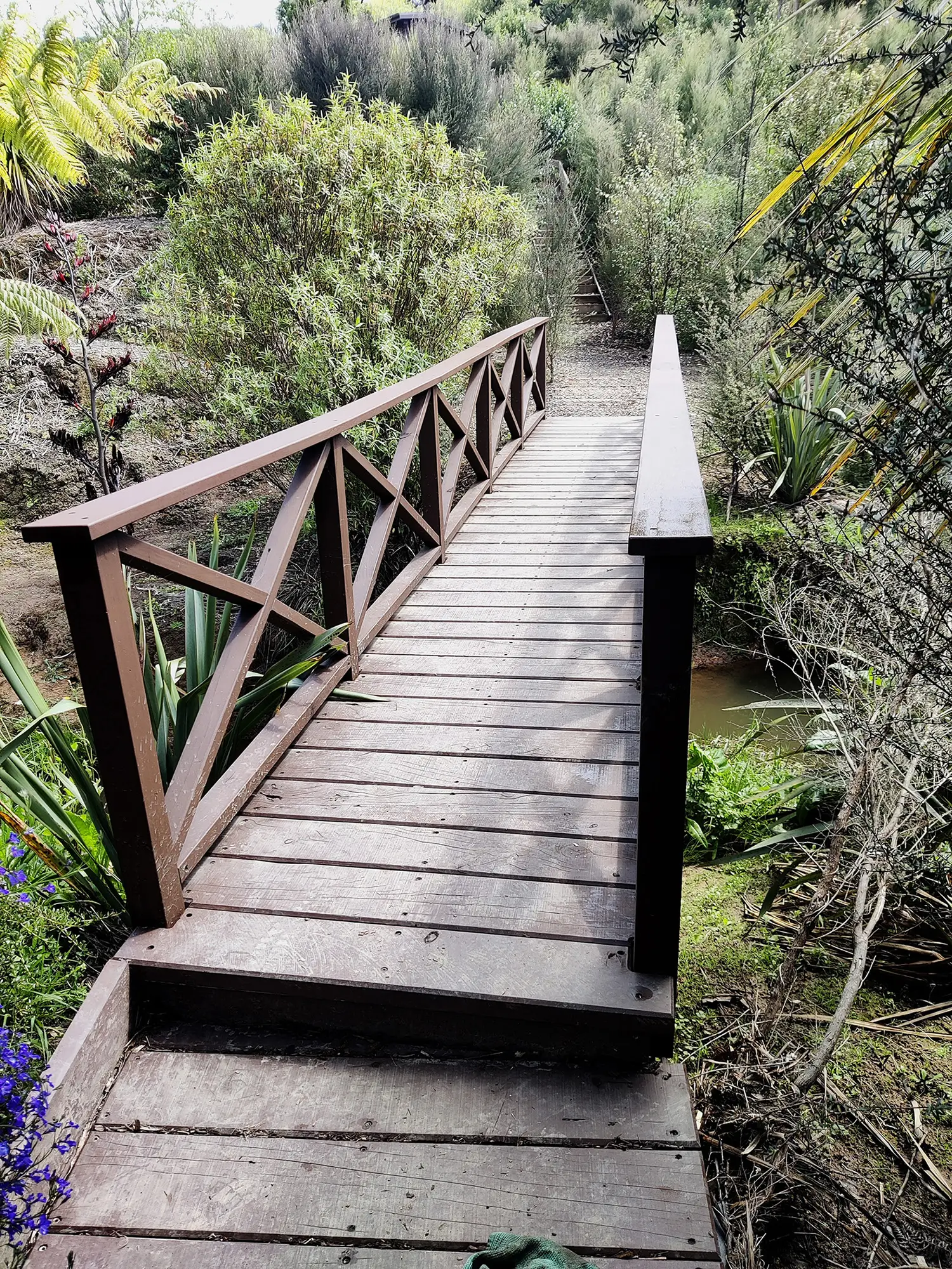 The original 2022 bridge, before the storm
