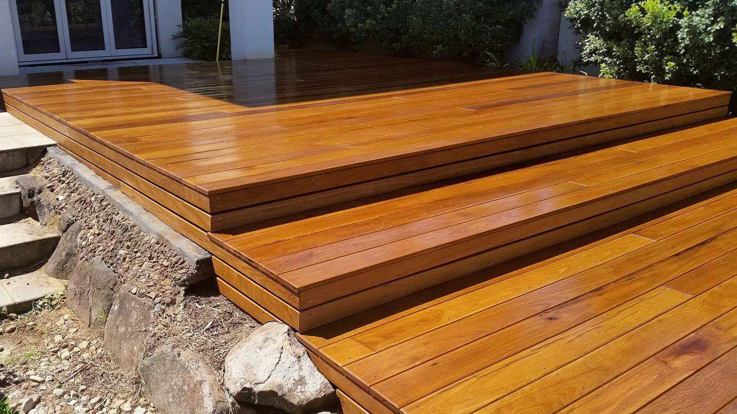 New deck, sanded and oiled