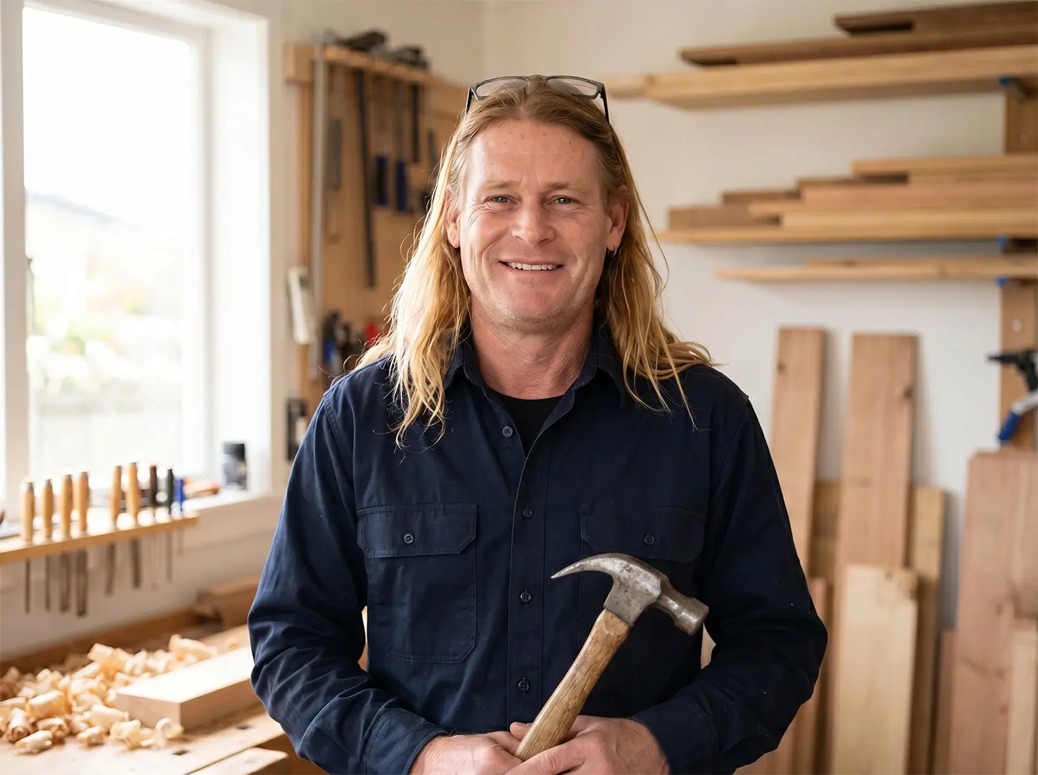 Portrait of Waide, Phoenix Carpentry